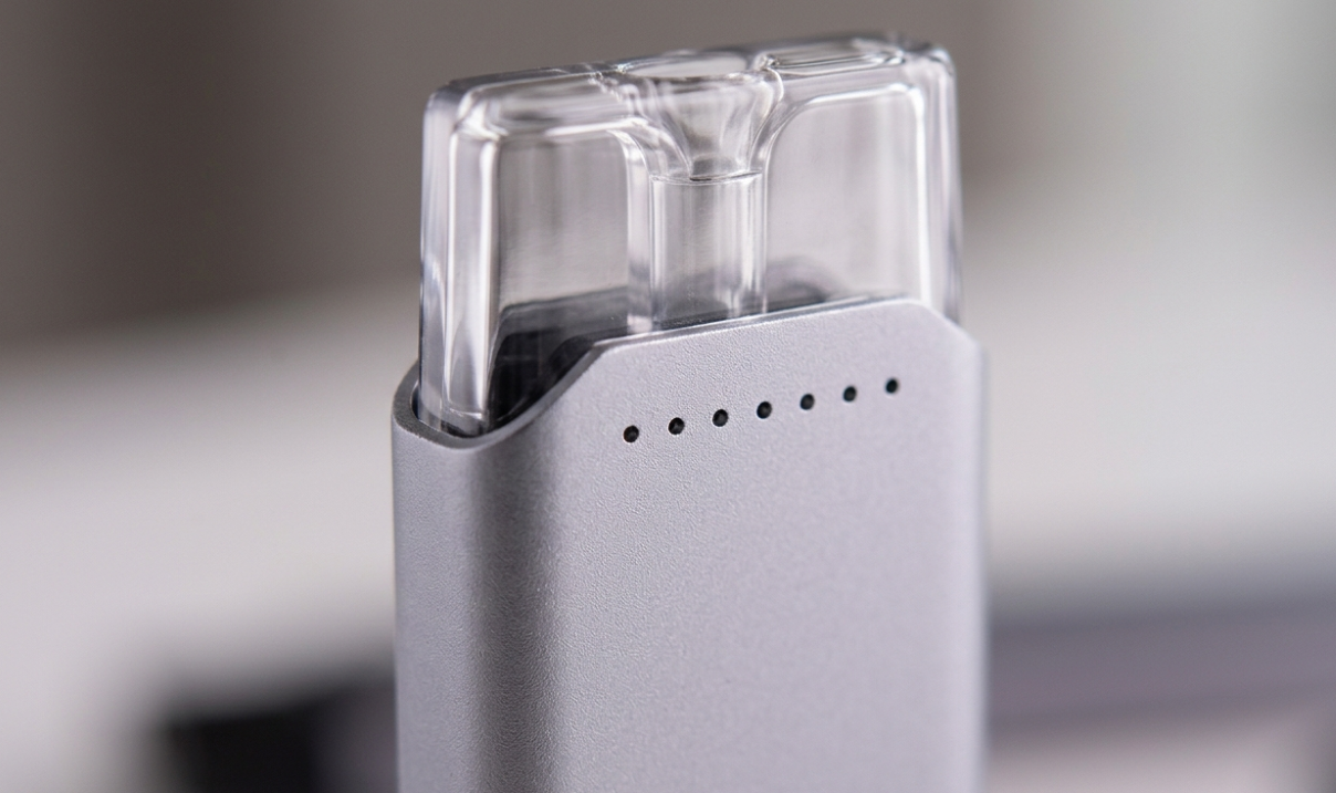 JUUL2 device airflow and design close up Korea
