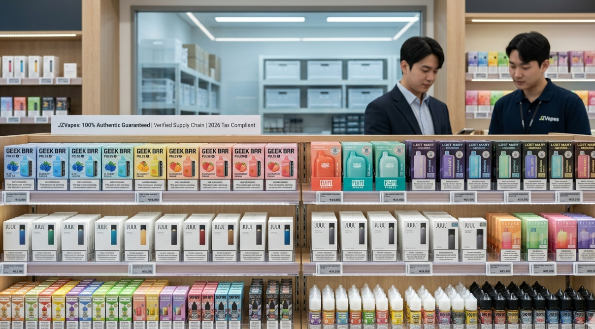 where to buy authentic disposable vapes South Korea jzvapes verified retailer 2026