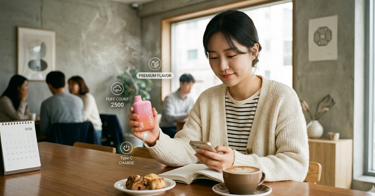 how to choose right lost mary device puff count, flavor, and nicotine in south korea 2026